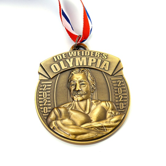 Factory customized various sports event medals customized fitness and bodybuilding event medals