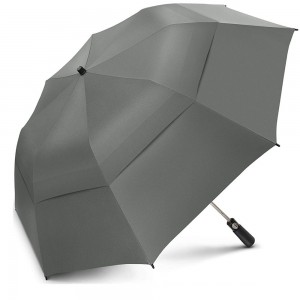 Reklame automatisk sammenleggbar paraply med vanntett stoff