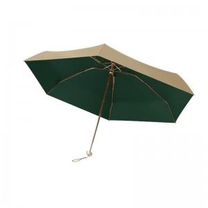 ang pinakamaliit na 5 fold umbrella 14cm sun umbrella