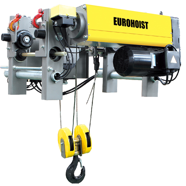 European  Standarad Electric Wire Rope Hoist – single girder Featured Image