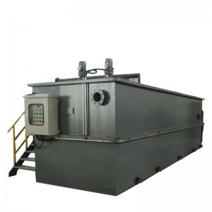 Sistema de flotació d'aire dissolt (DAF) antiobstrucció per al tractament d'aigües residuals