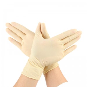 Handskar av naturgummilatex Klass 1000/Dubbelklorid