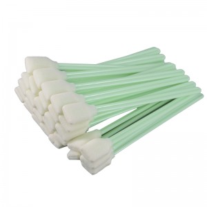 Disposable Cleanroom Swab -polyester o microfiber ulo
