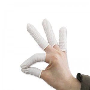 Finger Cots za enkratno uporabo v prahu ali brez prahu