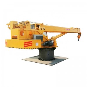 CE ISO Certified 5ton to 50 ton telescopic beam marine crane made in China FOR SALE