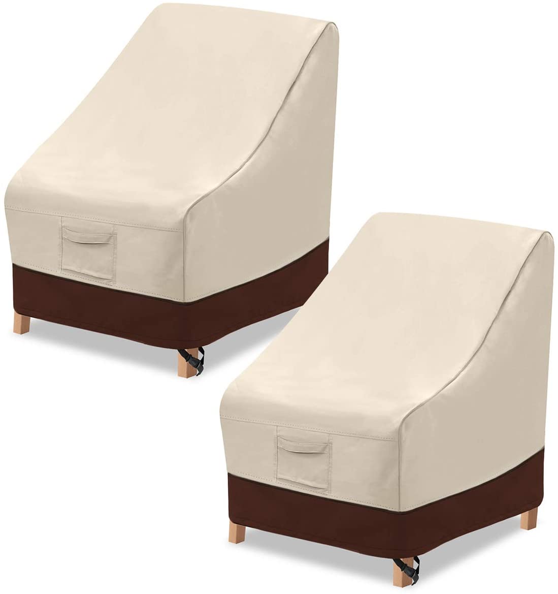 Möbel-Außenkanten-Staubschutz für Garten-Sofa-Stühle im Freien, Vliesstoffbeschichtung mit PE