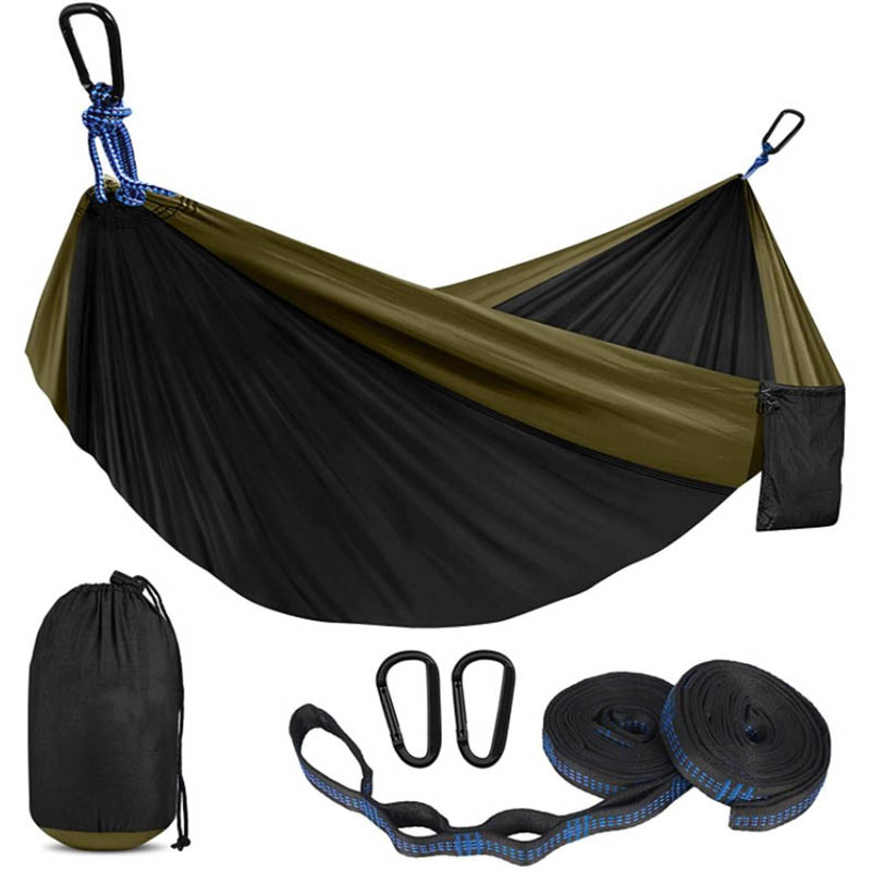 Sab nraum zoov Hiking Camping Parachute Hammock