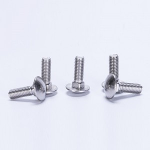 DIN 603 Carriage Bolt Zink Plated Galvanized Gred 4.8 8.8