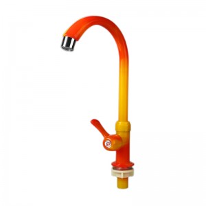 PP vertical kitchen faucet can be rotated 360°