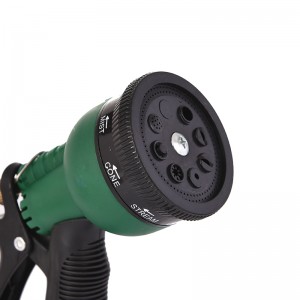 Green 8 function garden sprinkler water gun