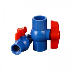 UPVC Ball Valve Pipe Fittings Irrigation Industry