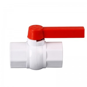 UPVC Water Supply Pipe Fittings Valve di Switch d'acqua