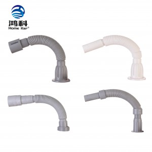 PVC Sink Flexible Drain Pipe for washbasin