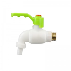 Noua culoare din plastic Hongke poate deschide robinetul din PVC pe ambele părți Robinetul din PVC