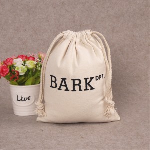 Cotton Drawstring Bag Reusable Produce Bags, Mu...