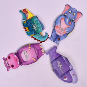 बच्चों के लिए अर्ली एजुकेशन बाथ बुक्स, जानवरों के आकार में शिशु ईवा फोम बाथ बुक्स खिलौने