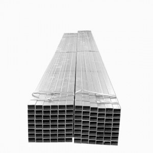 China wholesale 321 Stainless Steel Pipe - Galvanized square/rectangular pipe – Hongmao