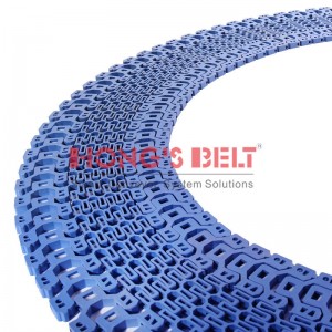 Buy Modular Belt Conveyor Factory –  50.8mm belt pitch modular turning conveyor belt – XINHAI