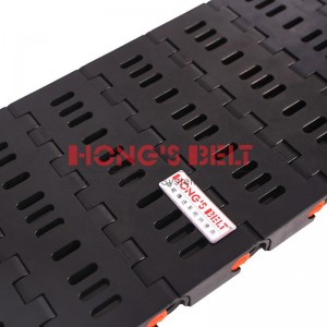 57.15mm 63.5mm large pitch modular belt with heavy loading capacity