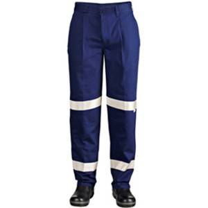 Single Pleat Drill Pants With 3m 8910 Tape