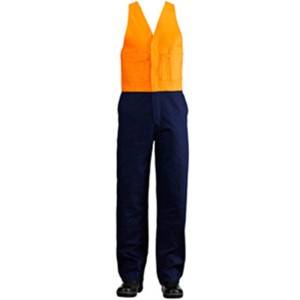 Two Tone Hi Vis Roughall With Elastic Straps