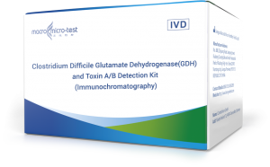 Clostridium Difficile Glutamate Dehydrogenase(GDH) ak toksin A/B