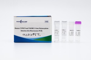 Mannleg CYP2C9 og VKORC1 genafjölbreytni