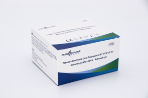 SARS-CoV-2 аныктоо үчүн реалдуу убакыт флуоресценттик RT-PCR комплекти