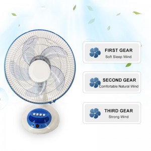 12 Zoll Solar Fan mat Nuetsliicht multifunktionnellen Outdoor Indoor Oplued Fan