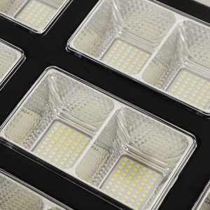 høyeffekt LED-gatelys energisparende alt i ett solcellegatelys