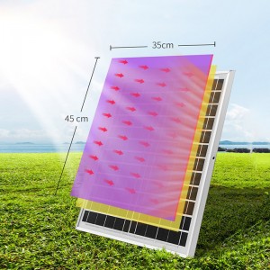 Zonne-ventilator huishoudelijke grote wind outdoor draagbare desktop-oplaadventilator