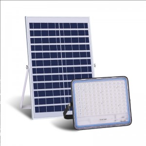 Hliníkové pouzdro venkovní solární LED pouliční světlo IP67 vodotěsné s dálkovým ovládáním