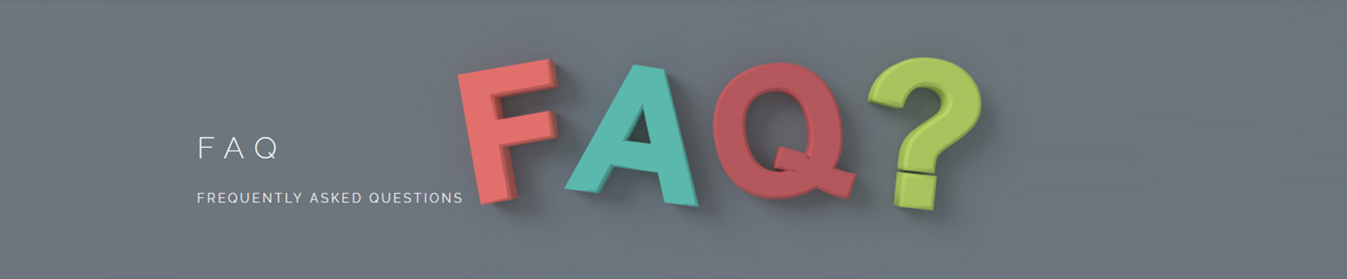 Mga FAQ-banner