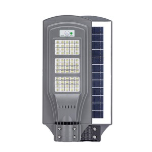 მაღალი ნათელი განათება IP65 ქარხნის გარე მზის LED ქუჩის განათება
