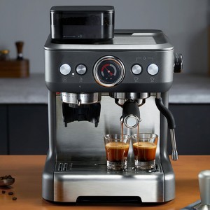 Bean To Cup Barista Home Sale Pembuat Listrik Komersial Express Mesin Penggiling Kopi Espresso Dengan Penggiling