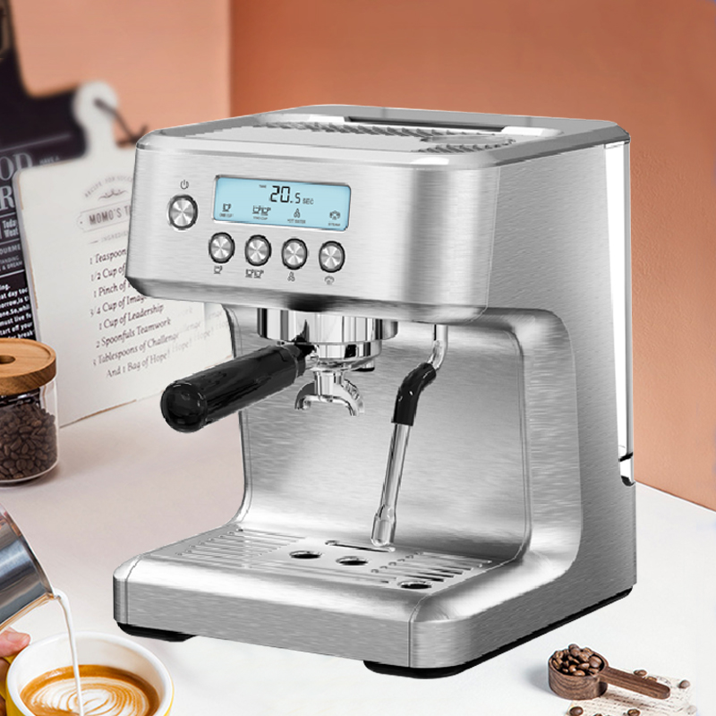 OEM Bikaranîna Xanî 19/20BAR,120v,220v,50~60hz1050w Boiler Espresso Coffee Machine