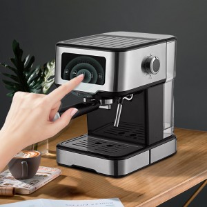 Novo deseño para uso doméstico 120 V, 220 V, 50 ~ 60 Hz 850 W, 1050 W caldera máquina de café espresso