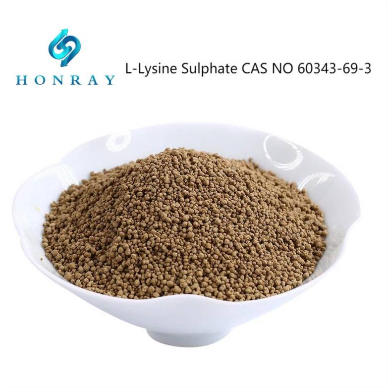L-賴氨酸硫酸鹽CAS No 60343-69-3用於飼料級特征圖像