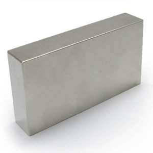 ຜູ້ຜະລິດແມ່ເຫຼັກ Neodymium Block ຖາວອນຂະຫນາດໃຫຍ່ N35-N52 F110x74x25mm