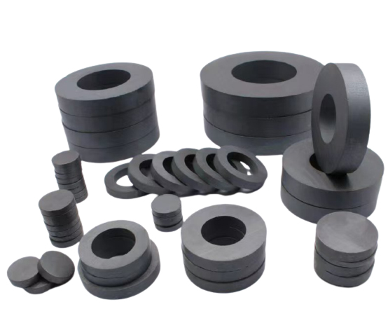 Custom Ring Ceramic Isotropic Ring Magnets
