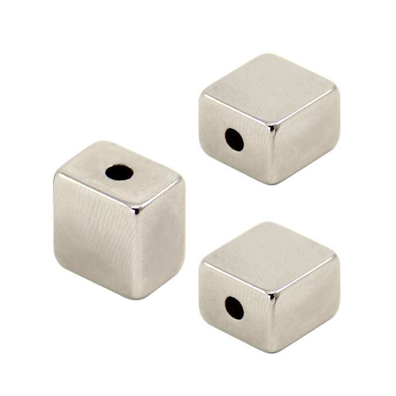 N52 Ntibisanzwe Isi Ihoraho Neodymium Iron Boron Cube Block Magnet