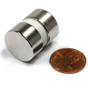 Супер јак Н52 неодимијумски магнет кружни Ø50 к 20 мм