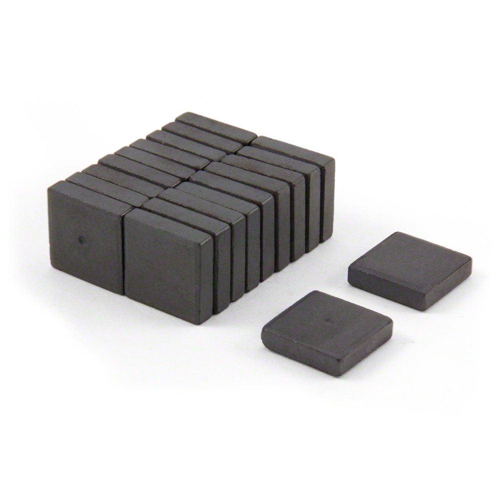 Төмөн наркы Ferrite Square Custom керамикалык блок магниттер
