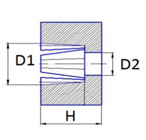 6-полюсны ротарны магніт AlNiCo для сінхроннага рухавіка