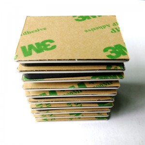 N52 F40x30x1.5mm Neo Rectangular Magnet with 3M...