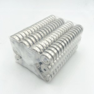 Xoogan NdFeB Magnetic Wareega Saldhigga Neodymium Magnet Dheriga D20mm (0.781 in)