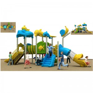 Conjuntos de jogos de playground infantil Swingset ao ar livre