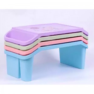 Kolorowe wielofunkcyjne plastikowe biurko dla dzieci w pomieszczeniach