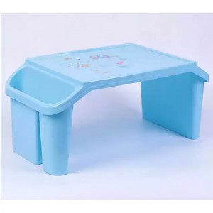 Tavolinë shumëfunksionale plastike të brendshme për fëmijë me ngjyra