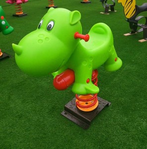 Prezzu di fabbrica Outdoor Plastic Pe Popular Kids Plays Rocking Horse